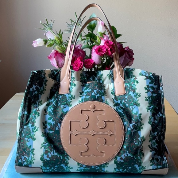 πππ TORY BURCH ELLA PRINTED TOTE πππ - Picture 5 of 16